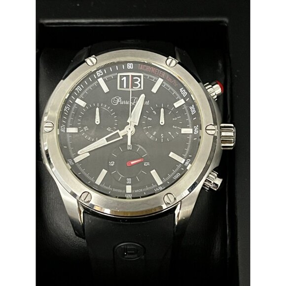 Pierre Laurent Mens Performance Chronograph Stainless Watch 26114w - Picture 4 of 16